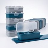 PP flip-lid storage box, 3 ml vials (pack of 10) — laboratory equipment