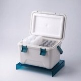 Rigid insulated transport box — laboratory equipment