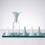 Mini funnels for bottles — laboratory equipment