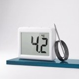 Wireless thermometer with remote probe — laboratory equipment