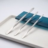 Stainless steel lab spatulas — laboratory equipment