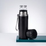 Stainless steel insulated flask — laboratory equipment